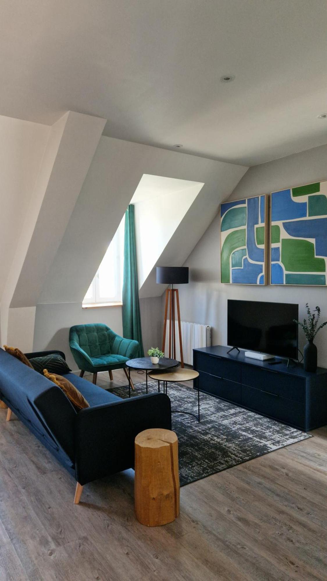 Le Duplex, Proche Centre-Ville Quimper Buitenkant foto